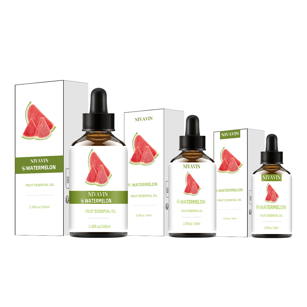 Home Fragrance Co - NIVAVIN 30ml/60ml/100ml Watermelon Essential Oil, naturally