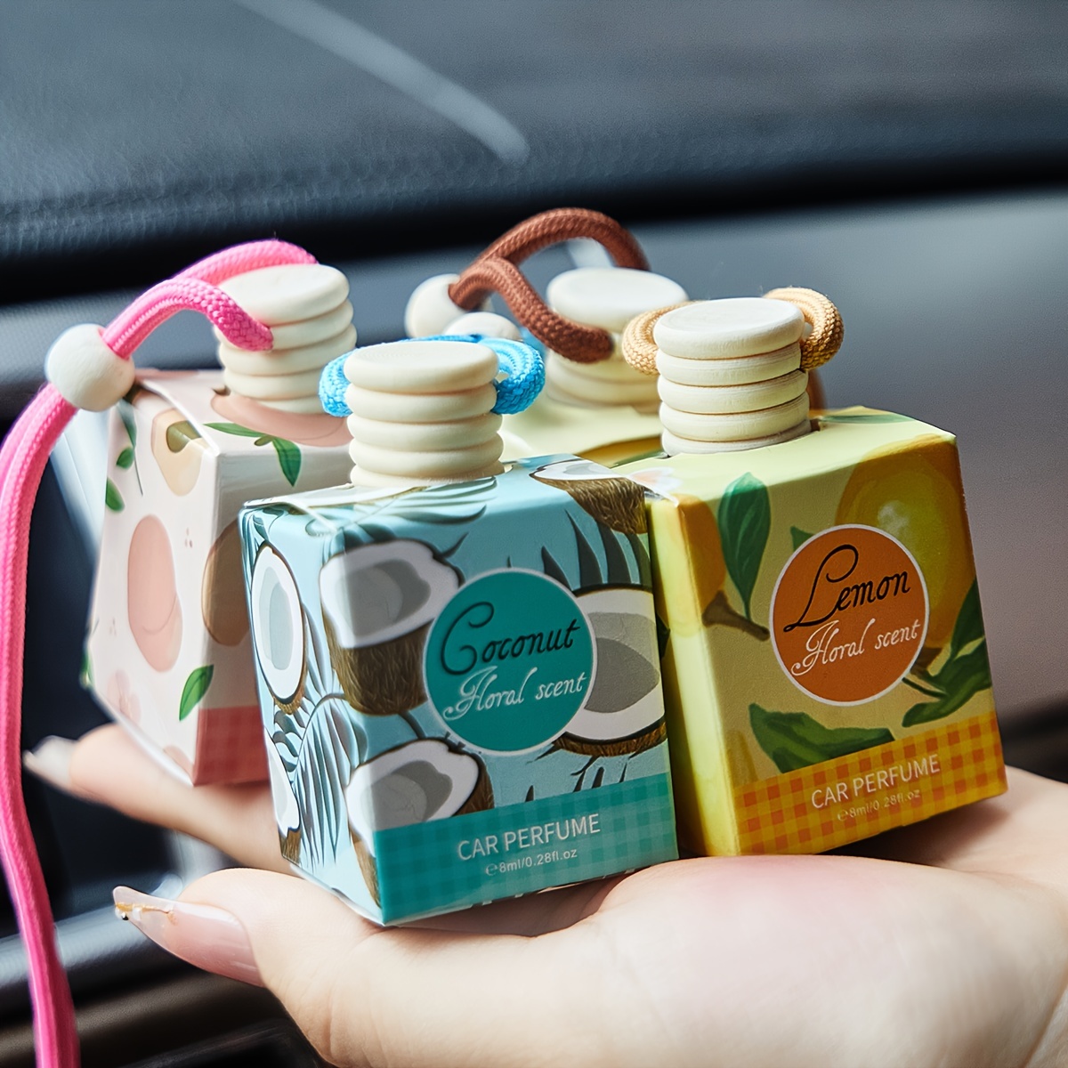 Home Fragrance Items - Car Air Freshener, Long Lasting Fragrance,