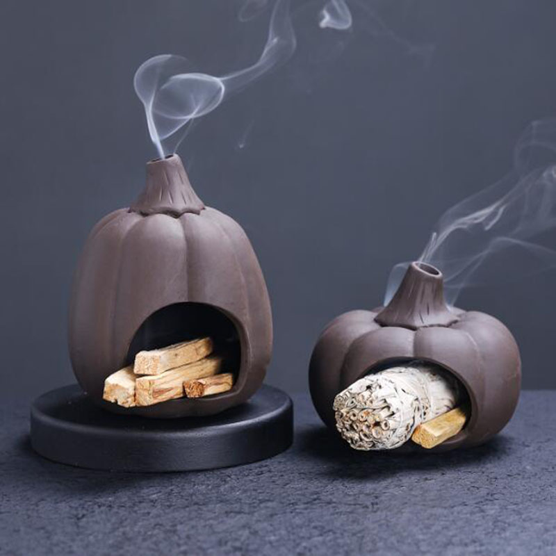 Home Fragrance Items - Purple Clay White Sage Stove Creaive