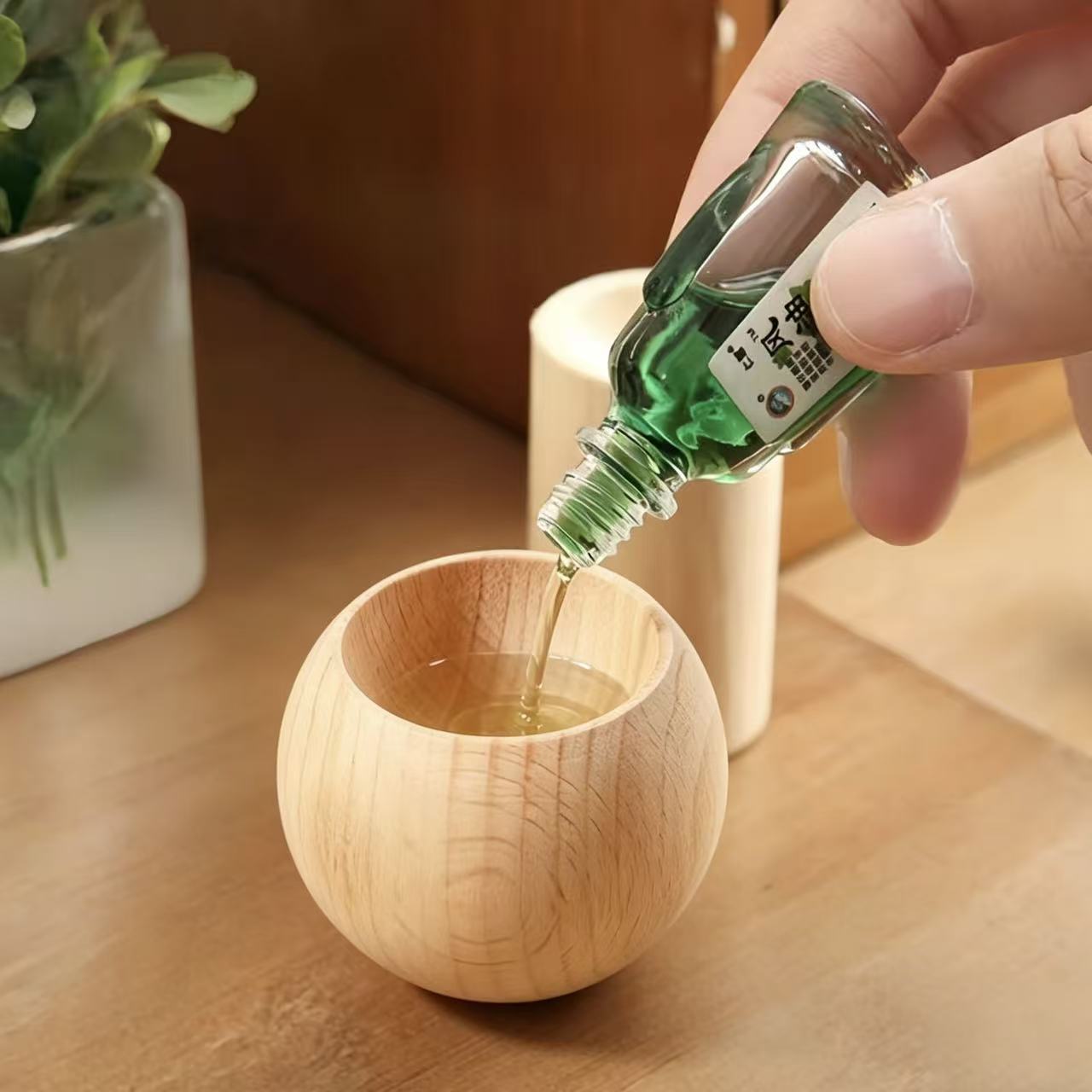 Portable Wood Essential Oil Di - đánh giá và giá Home Fragrance Natural