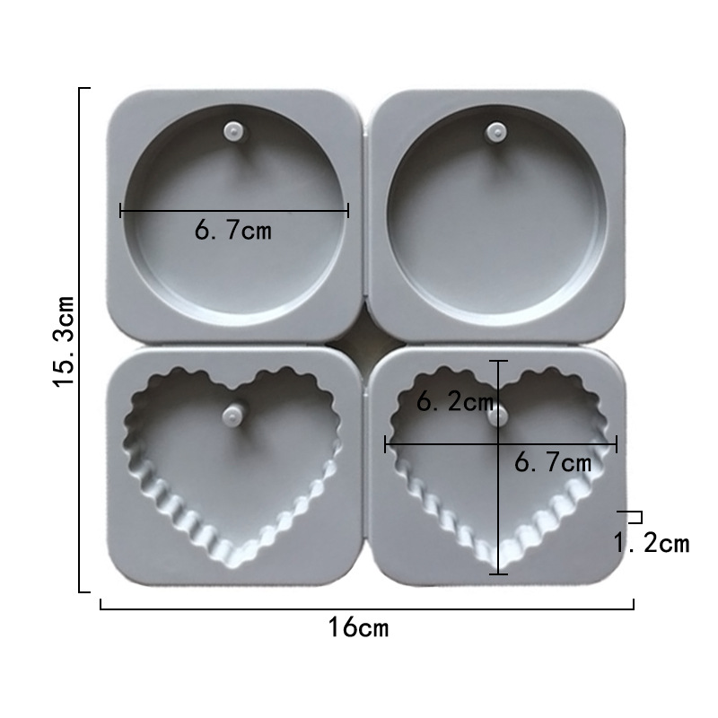 Round Heart Scented Wax Melt S - đánh giá và giá Home Fragrance Sachet