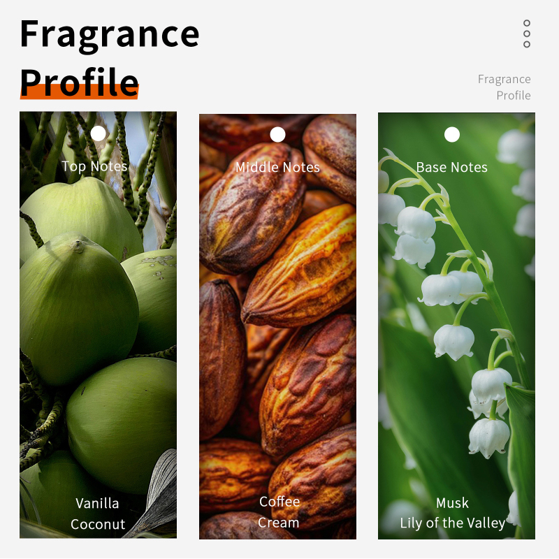 Coconut Vanilla Chocolate Milk - đánh giá và giá Home Fragrance Vanilla Musk