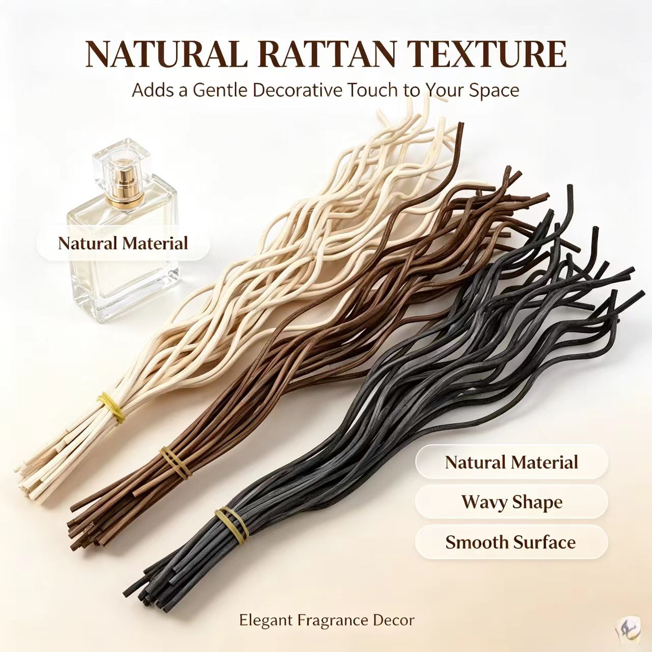 20Pcs Long Wavy Rattan Reed Di - đánh giá và giá Home Fragrance Kit