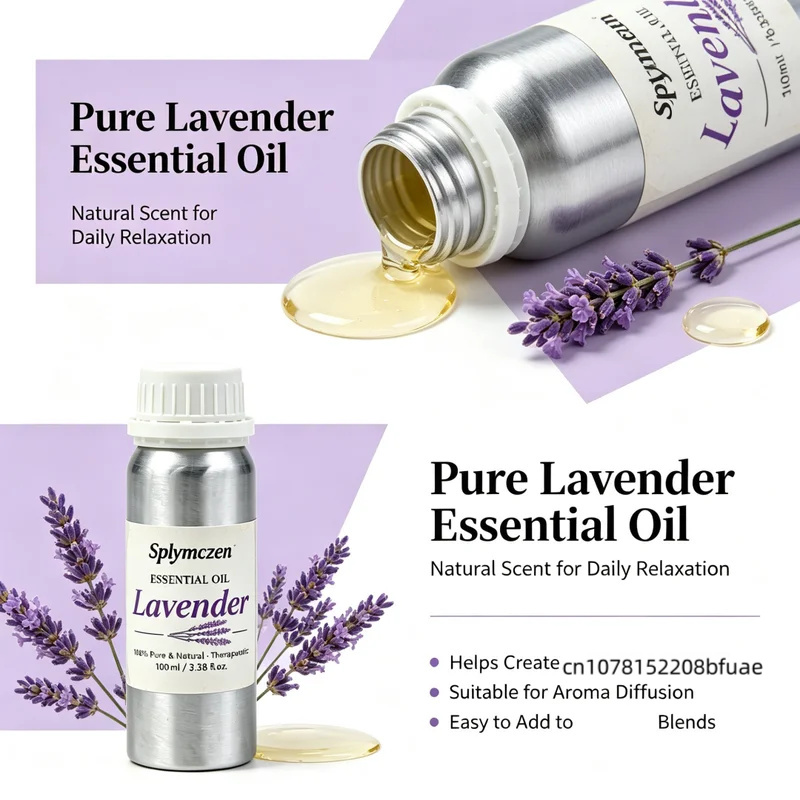 100ml Pure Natural Lavender Ar - đánh giá và giá Home Fragrance Natural