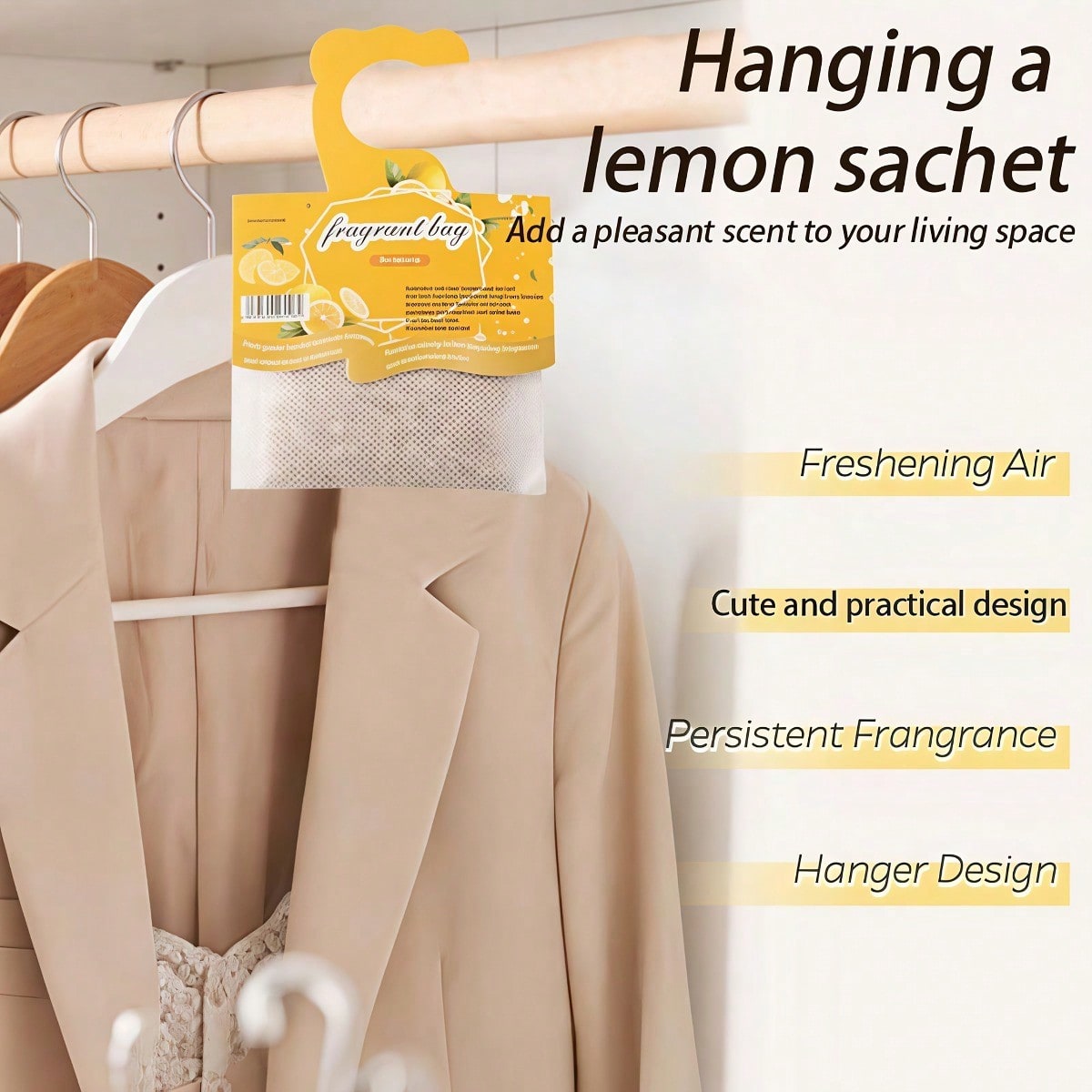 Hanging Lemon Scented Sachets, - đánh giá và giá Home Fragrance Sachet