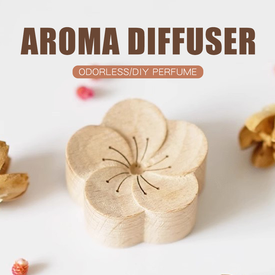 DIY perfume wooden flower frag - đánh giá và giá Home Fragrance Co